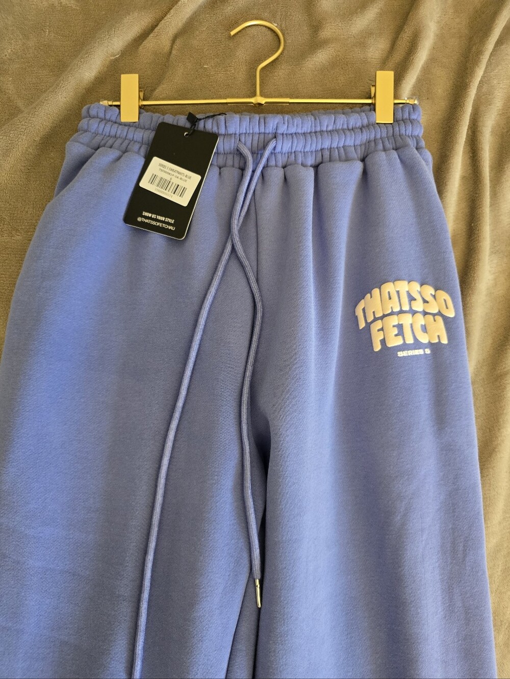 That’s So Fetch Lavender Sweatpants with Drawstring